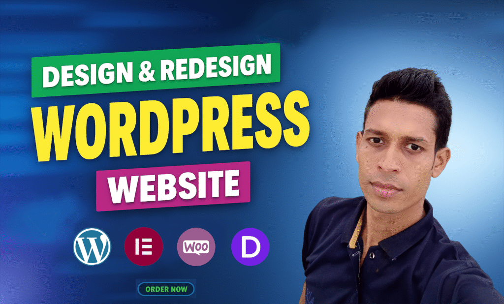 I will design, redesign, clone or develop a professional wordpress business website